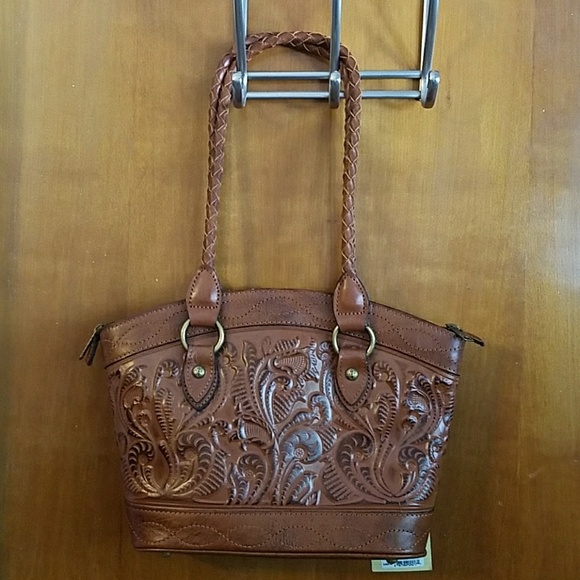 Patricia Nash Bags Patricia Nash Zorita Tooled Handbag Poshmark